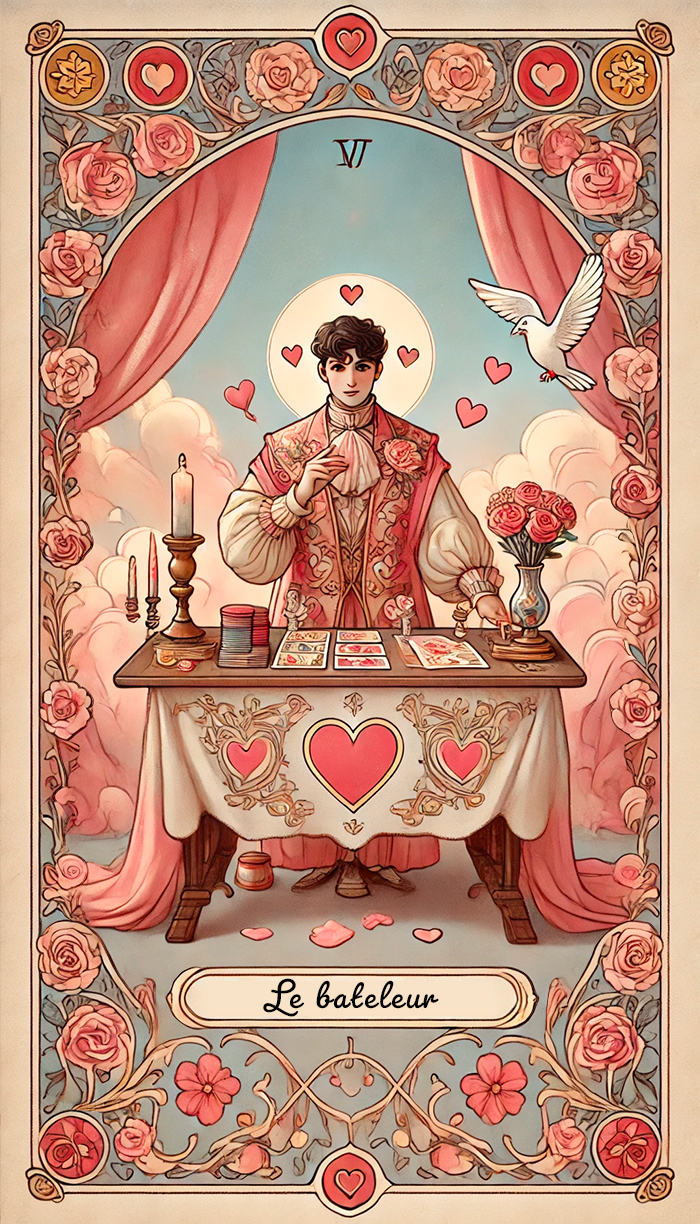 Tarot de l'amour : Le bateleur